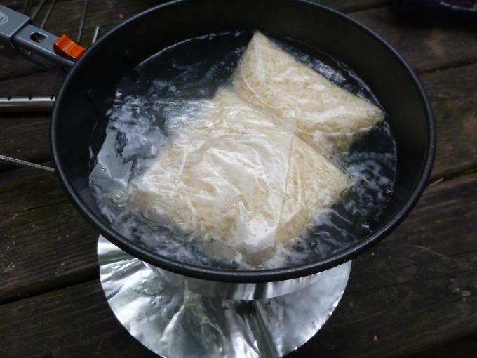 rice boiling