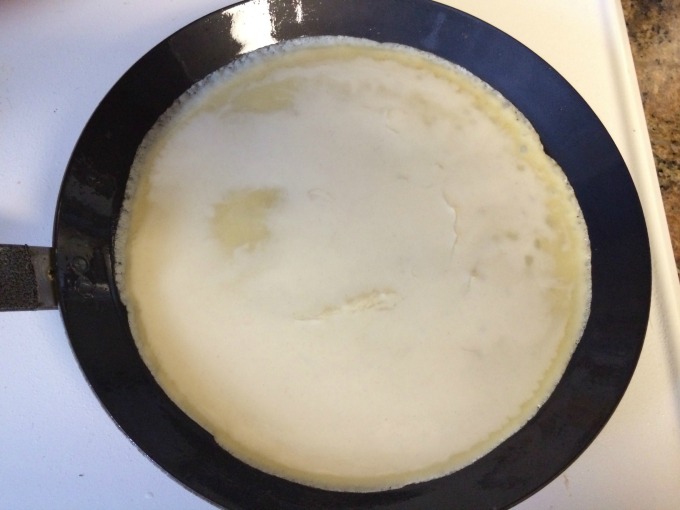 First Side of Crepe