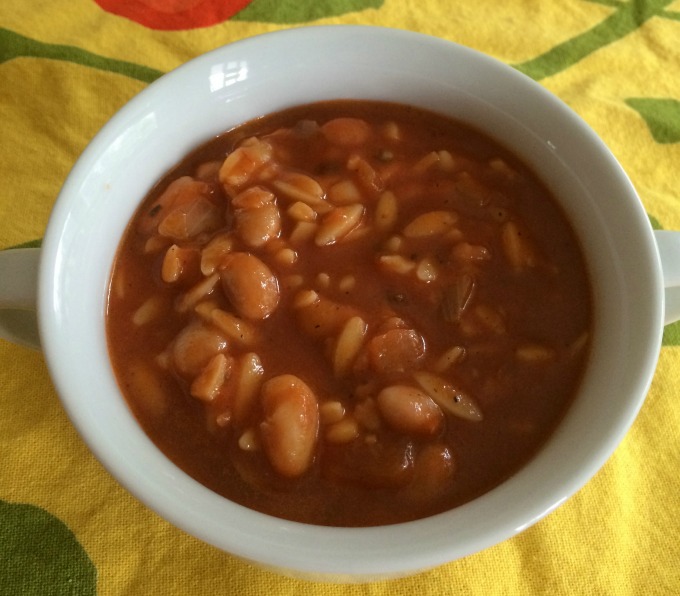 Pasta and Bean Soup