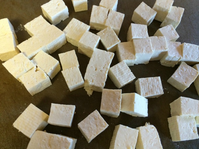 Chopped Tofu