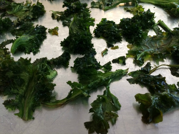 Cooked Kale Chips