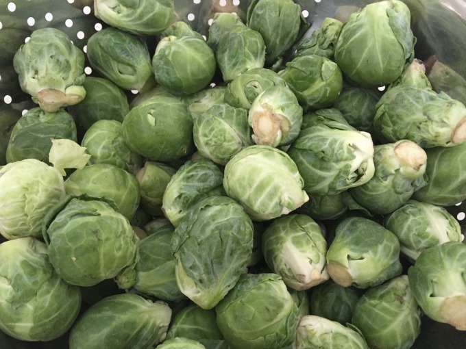 Washed Brussels Sprouts