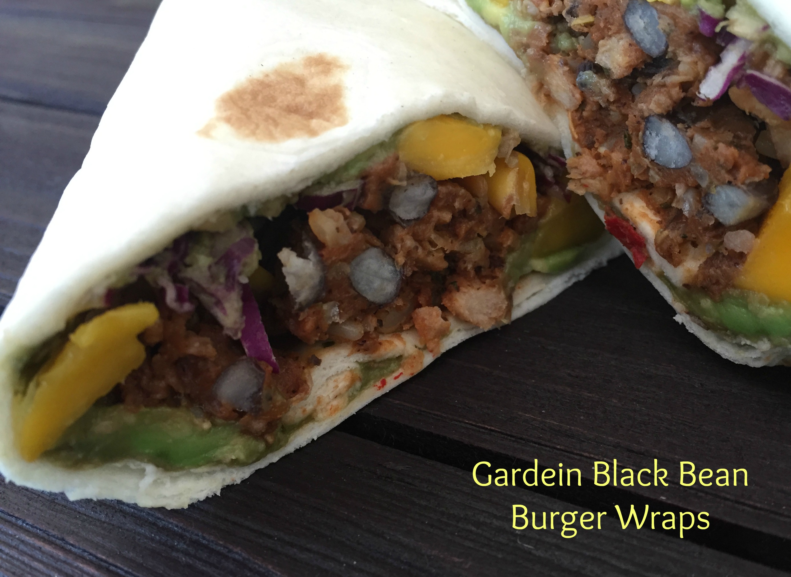 Gardein Black Bean Burger Wraps