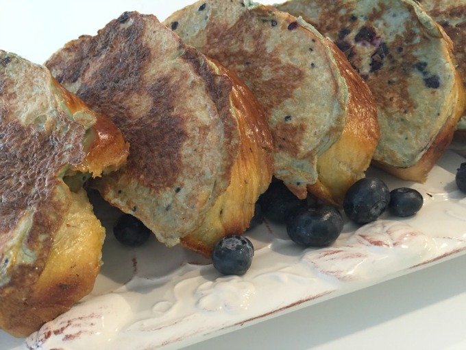Blueberry Challah French Toast