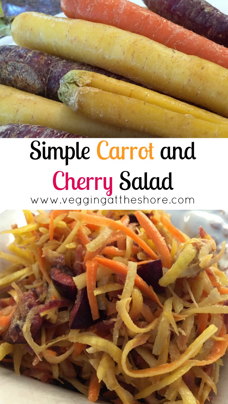 Simple Carrot Cherry Salad