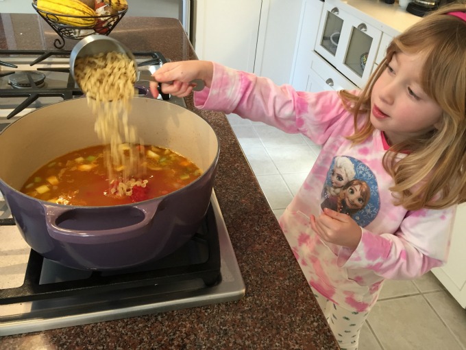 Adding Pasta