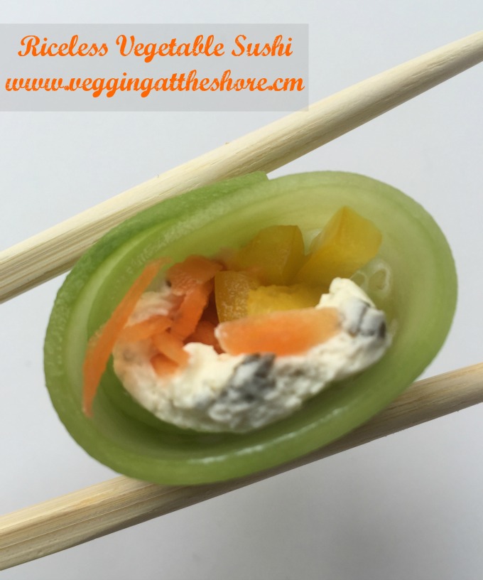 Riceless Vegetable Sushi