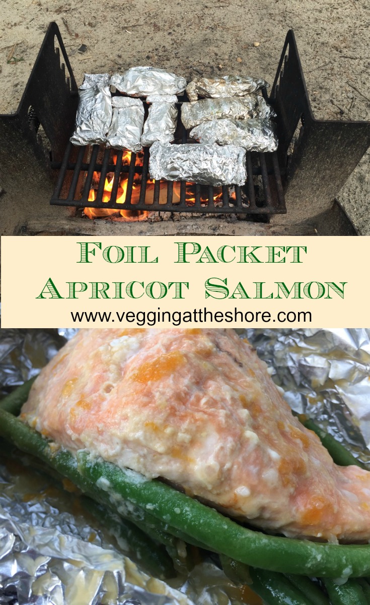 Foil Packet Apricot Salmon